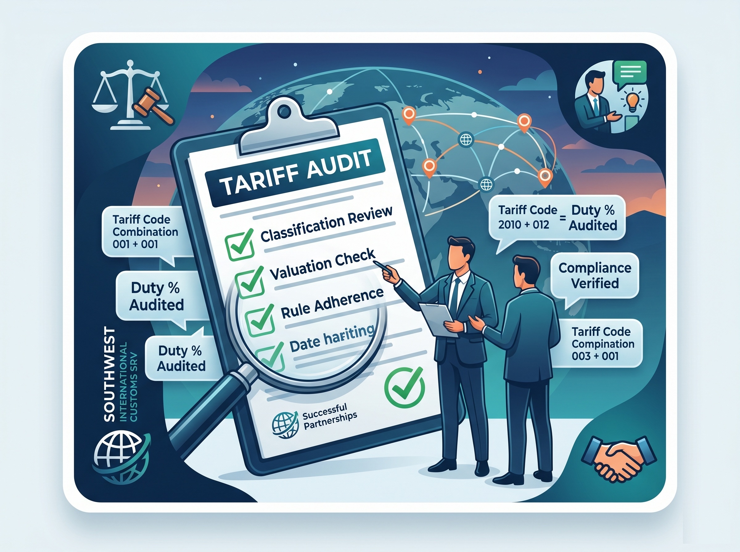 Supply chain document audit